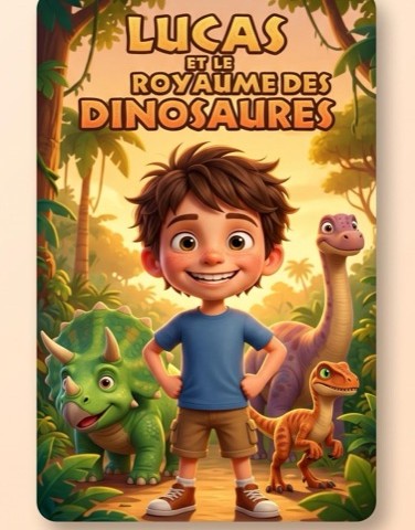 Couverture d'un livre personnalisé